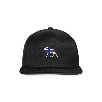 Finlande - Casquette snapback - noir/noir - Devant