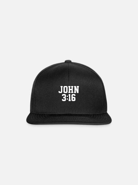 Christen - Snapback Cap - Schwarz/Schwarz