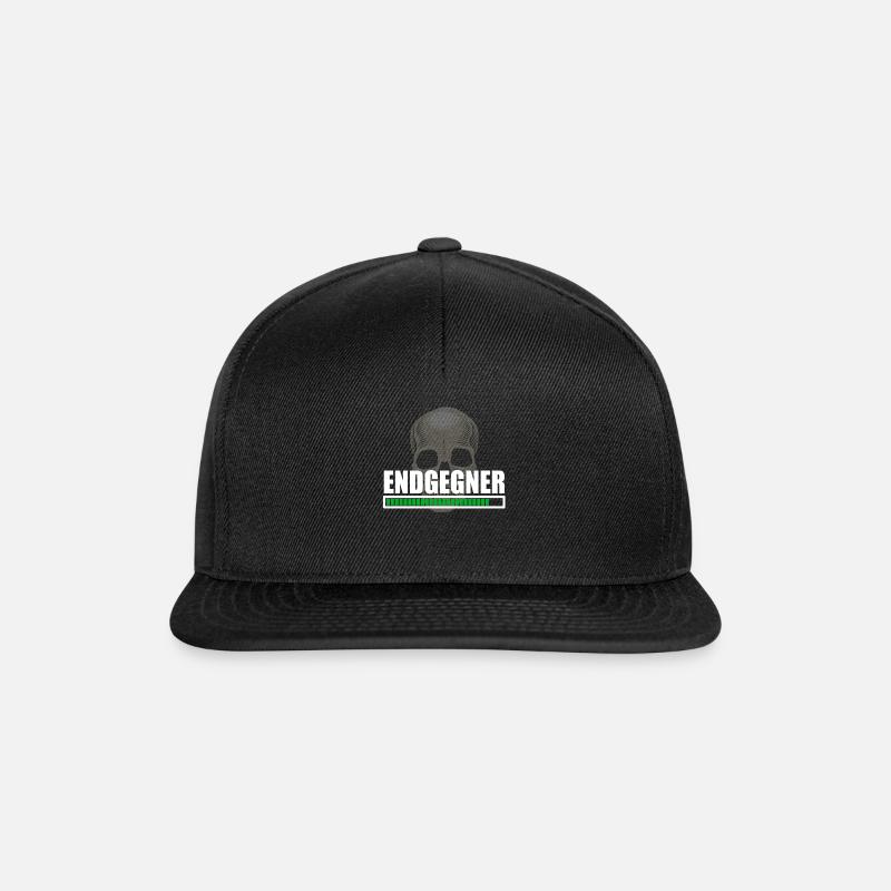bosses - Snapback Cap - black/black