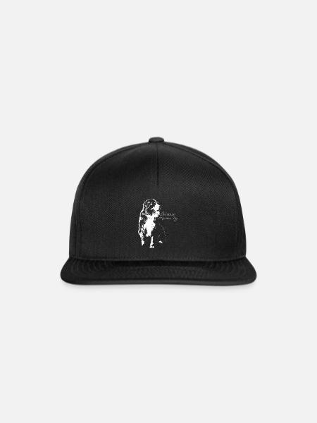 Bernese Mountain Dog - Snapback Cap - Schwarz/Schwarz