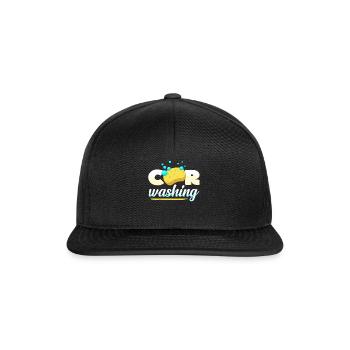 Detailing Detailer Car Washing Vehicle Care - Snapback Cap - black/black - Front