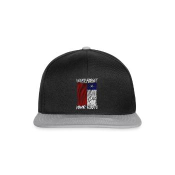 Chile - Snapback Cap - Schwarz/Grau - Vorne