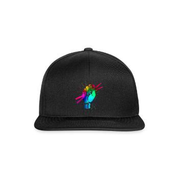 Percussion - Snapback Cap - black/black - Front