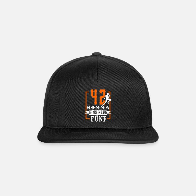 Marathon - Snapback Cap - Schwarz/Schwarz