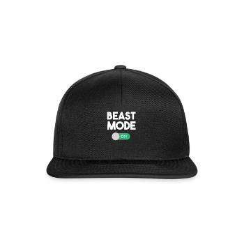 Gamer - Snapback Cap - Schwarz/Schwarz - Vorne
