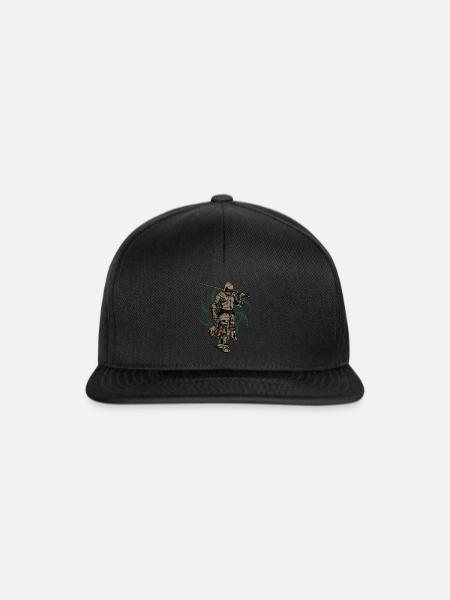 Ritter - Snapback Cap - Schwarz/Schwarz