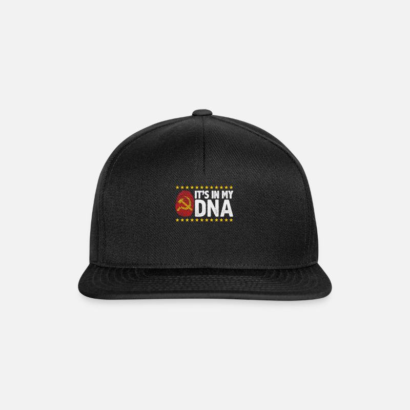 USSR sowjet union kommunismus kommunist soviet - Snapback Cap - Schwarz/Schwarz