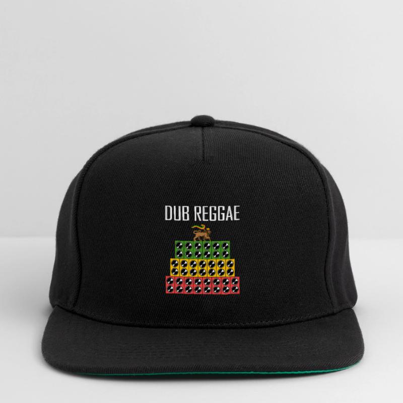 Dub Reggae Soundsystem Stack Snapback Cap