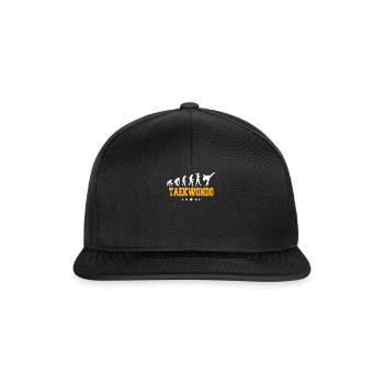 TAEKWONDO - Snapback Cap - Schwarz/Schwarz - Vorne
