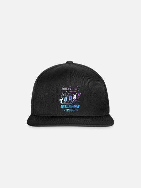 Studium - Snapback Cap - Schwarz/Schwarz