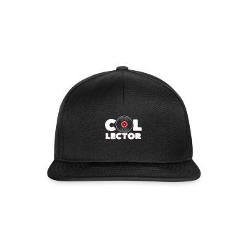 vinyl record - Snapback Cap - black/black - Front