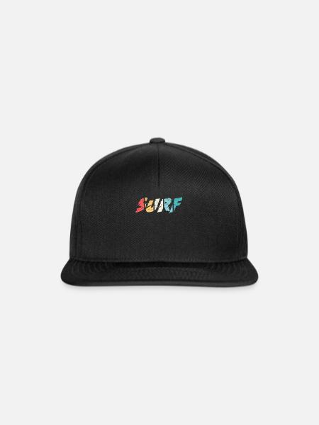 Brandung - Snapback Cap - Schwarz/Schwarz