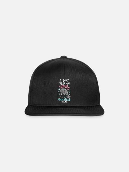 Seekuh - Snapback Cap - Schwarz/Schwarz