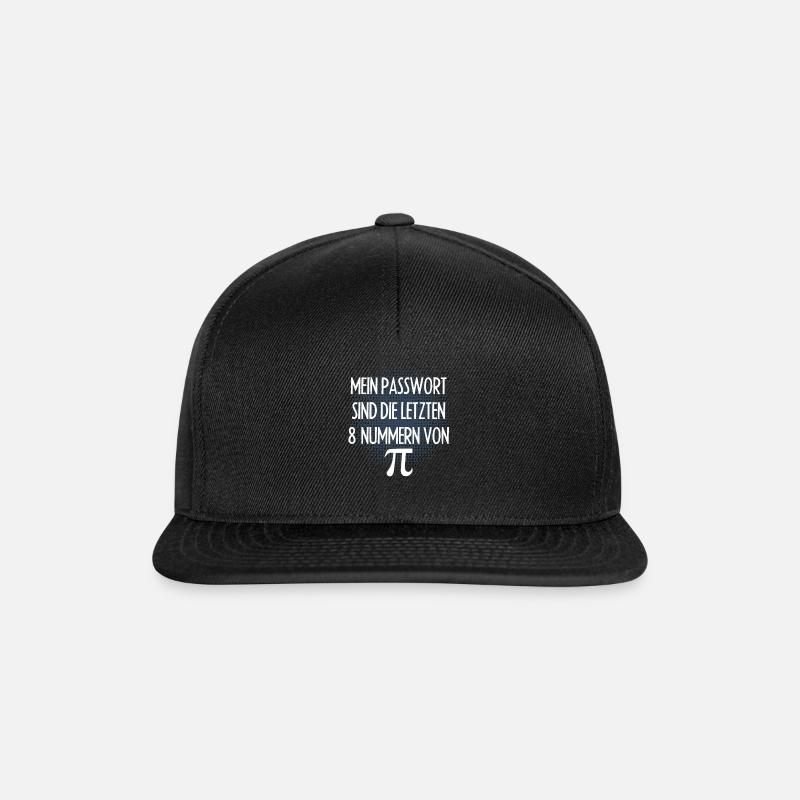 Mathematiker Mathematik Spruch - Snapback Cap - Schwarz/Schwarz