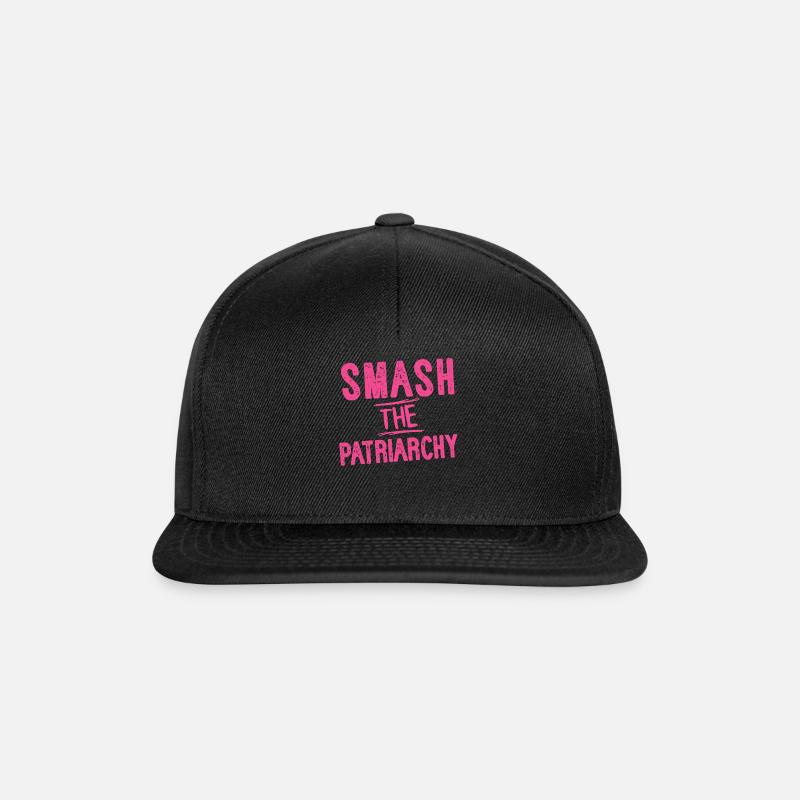 Smash The Patriarchy Contesting Don Dominant - Casquette snapback - noir/noir