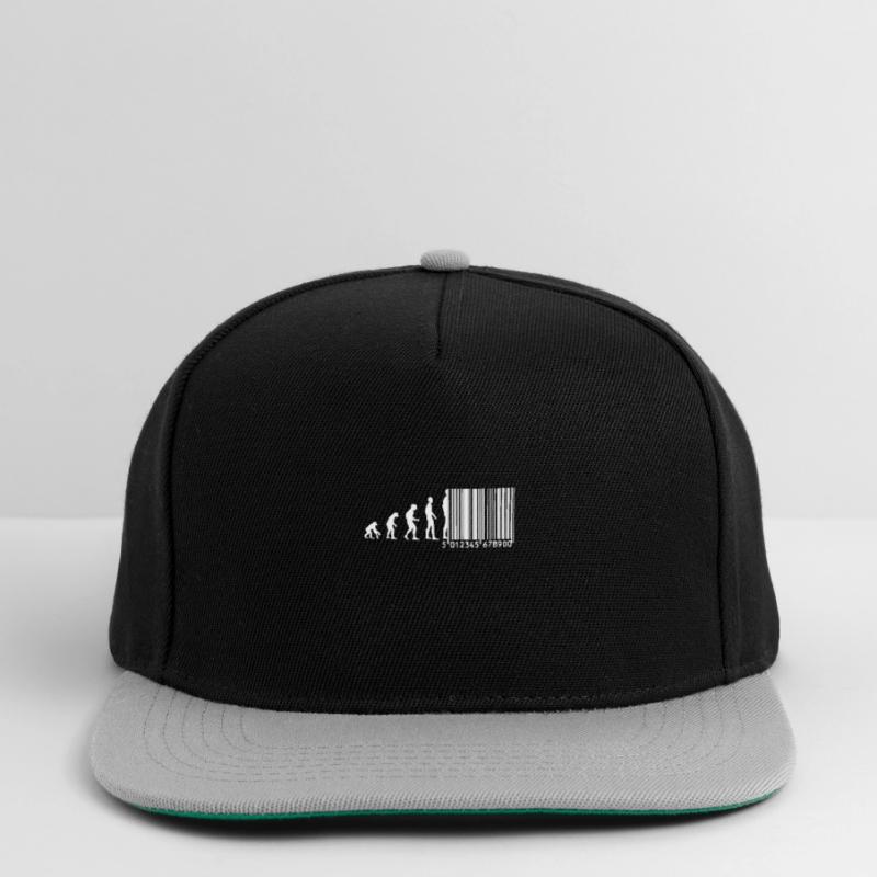 Code à barres Evolution Casquette snapback