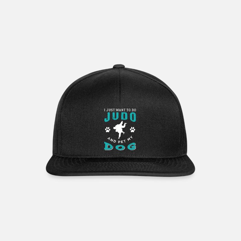 Judo - Snapback Cap - Schwarz/Schwarz