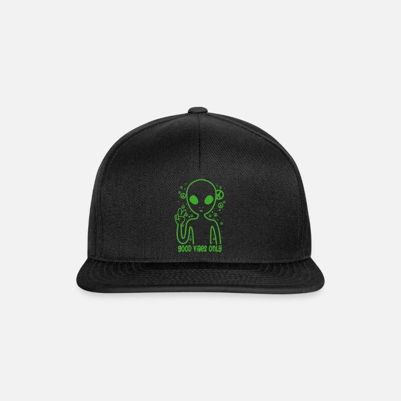 Alien Peace Peace Day - Snapback Cap - black/black