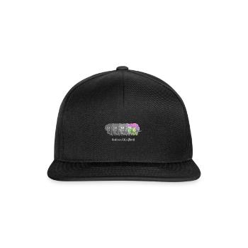 Vintage Elephant Ça va un peu différemment - Casquette snapback - noir/noir - Devant