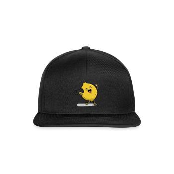 Gamer Lemon Gamer Lemon - Casquette snapback - noir/noir - Devant