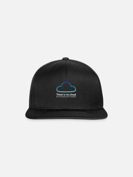 Cloud - Snapback Cap - Schwarz/Schwarz