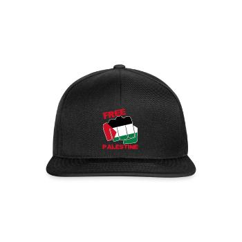 Palestine - Snapback Cap - black/black - Front