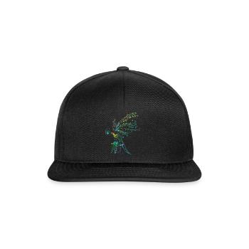 Bird of music - Snapback Cap - black/black - Front