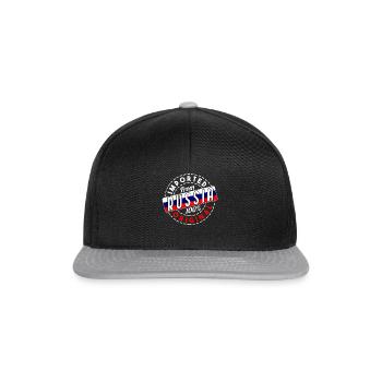 Russie - Casquette snapback - noir/gris - Devant