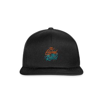 pension - Casquette snapback - noir/noir - Devant