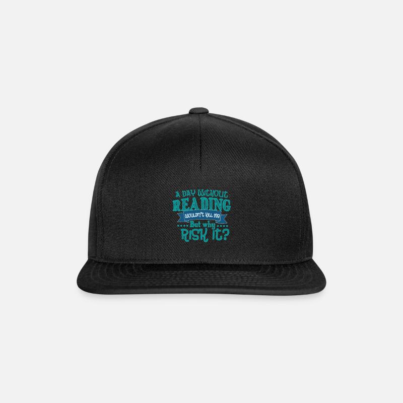 Lesen - Snapback Cap - Schwarz/Schwarz