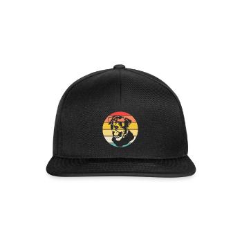 Best Rottweiler - Snapback Cap - black/black - Front