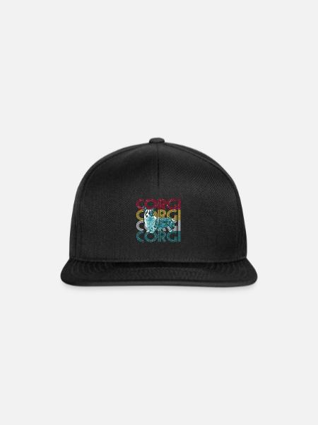 Corgi - Snapback Cap - Schwarz/Schwarz