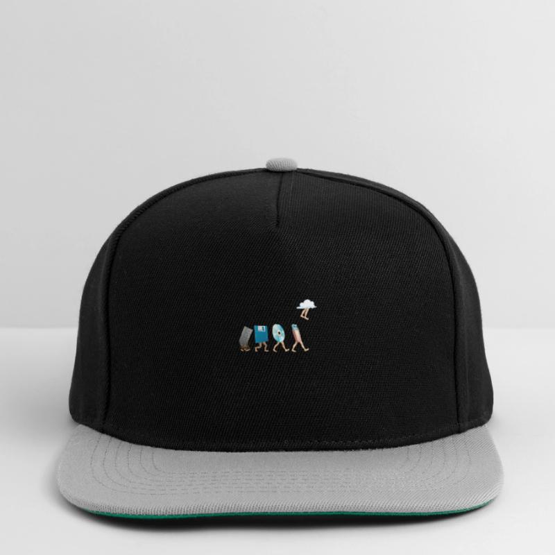 Computer engineering software floppy disk USB cloud Snapback Cap