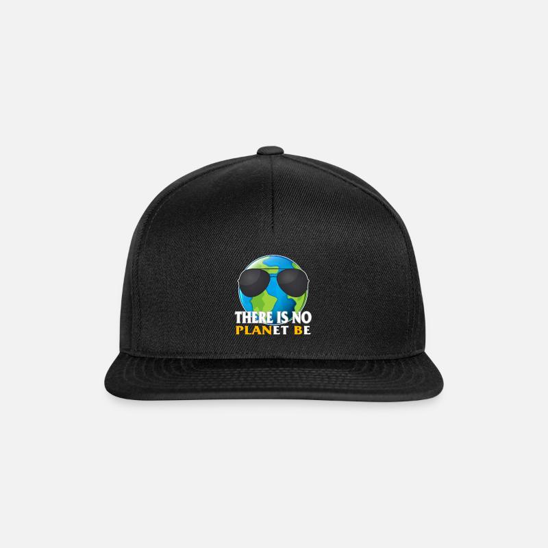 Journée de sensibilisation au réchauffement climatique Il n'y a pas de plan B - Casquette snapback - noir/noir
