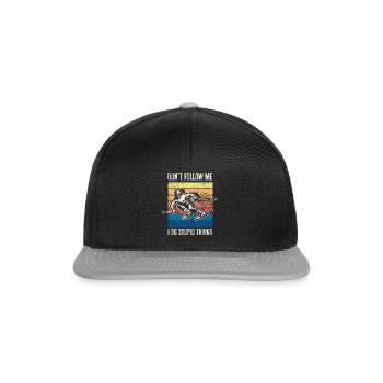 ski - Snapback Cap - black/grey - Front