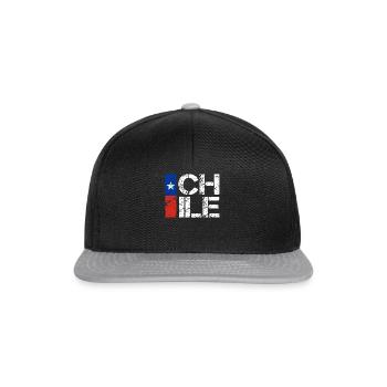 Chili - Casquette snapback - noir/gris - Devant