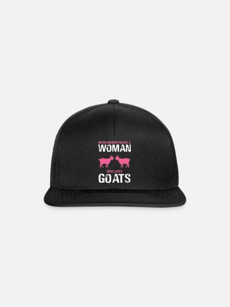 Chèvre - Casquette snapback - noir/noir