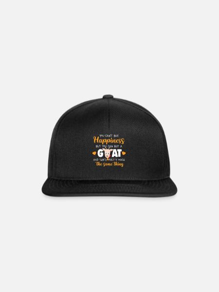 Ziege Geiss - Snapback Cap - Schwarz/Schwarz