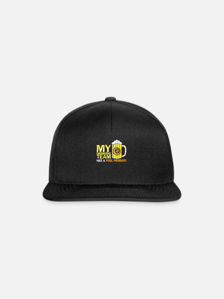 POOL / BILLIARDS: Pool Problem - Snapback Cap - Schwarz/Schwarz