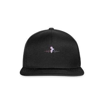 Shih-Tzu - Casquette snapback - noir/noir - Devant