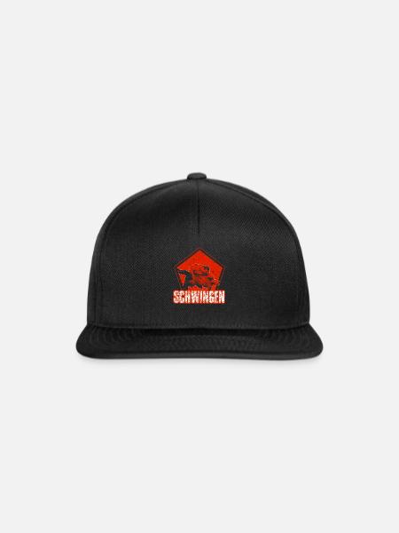 Schwingen - Snapback Cap - Schwarz/Schwarz