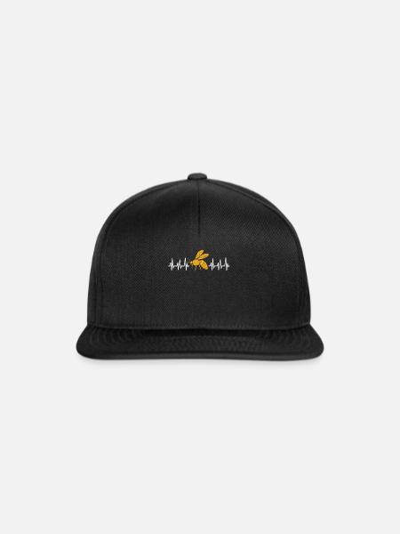 Imker - Snapback Cap - Schwarz/Schwarz
