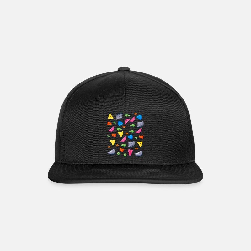 Bouldering - Snapback Cap - black/black