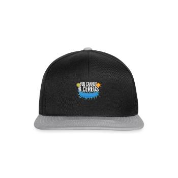 Microbiologiste Laboratoire de microbiologie Staphylocoque Biologie - Casquette snapback - noir/gris - Devant