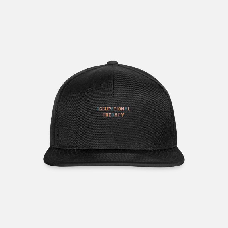 Occupational Therapist OT Occupational Therapy - Snapback Cap - black/black