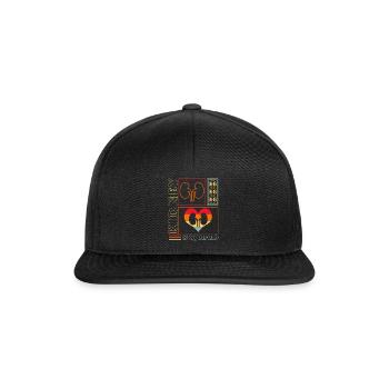 DialyseKrankenschwester Shirt, Kidney Squad T-Shirt, Renal - Snapback Cap - Schwarz/Schwarz - Vorne