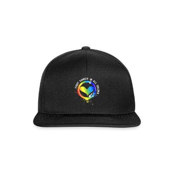 Cancer Sucks In Every Color Fighter Fight Support - Snapback Cap - black/black - Front