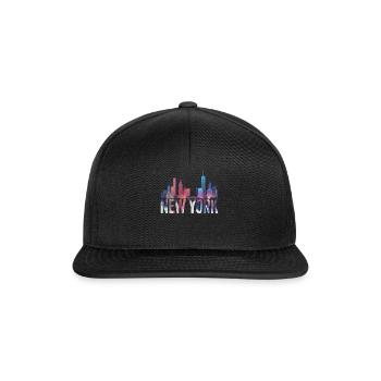 New York Skyline Heartbeat Statue de la Liberté - Casquette snapback - noir/noir - Devant