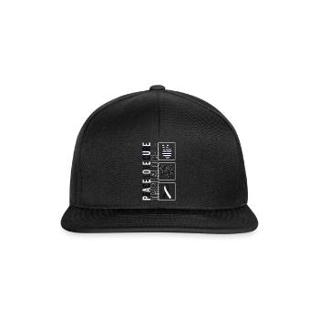 Peace Love Cure Omphalocele T Shirt - Casquette snapback - noir/noir - Devant