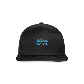 New York Skyline Heartbeat Statue de la Liberté - Casquette snapback - noir/noir - Devant